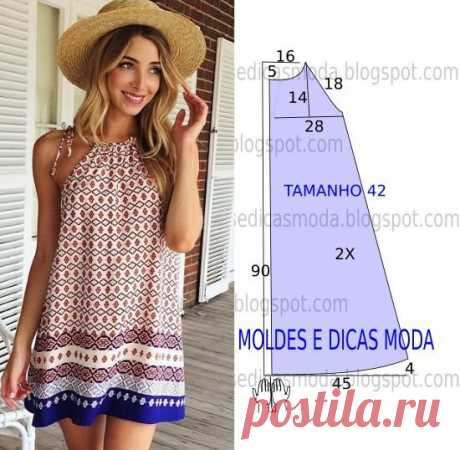 Платье+выкройка .(21 часть)