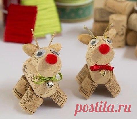 Дарим новую жизнь винным пробкам