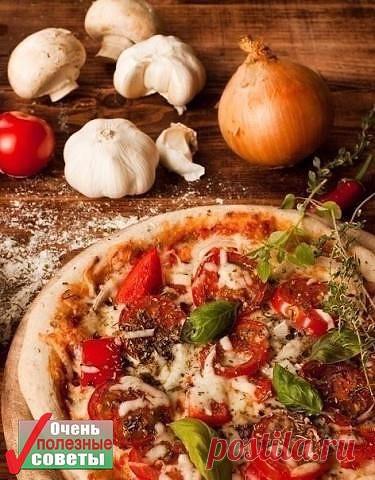 пицца с тонкой хрустящей основой за 20 минут