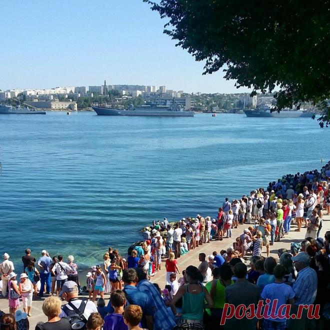 Репетиция парада ВМФ.
#Севастополь #Sevastopol