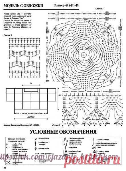 Ажурная кофточка