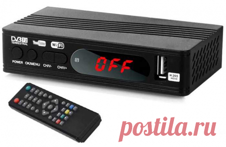 Цифровая приставка DVB-T2 Woopker DVB T/T2