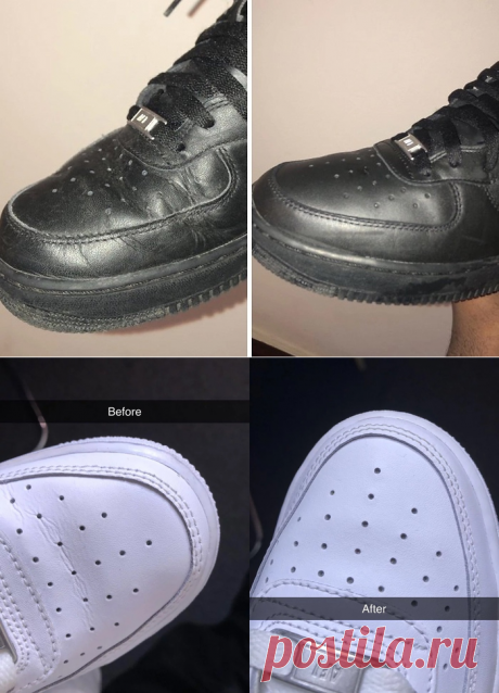 Как разгладить складки на обуви