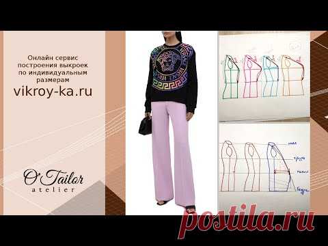 Особенности фигуры и формирование вытачек на выкройках