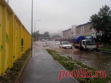 Владивосток 19.07.2014 после ливня!