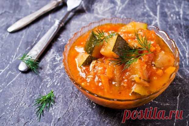 Салат тещин язык из кабачков на зиму — Домашняя кулинария