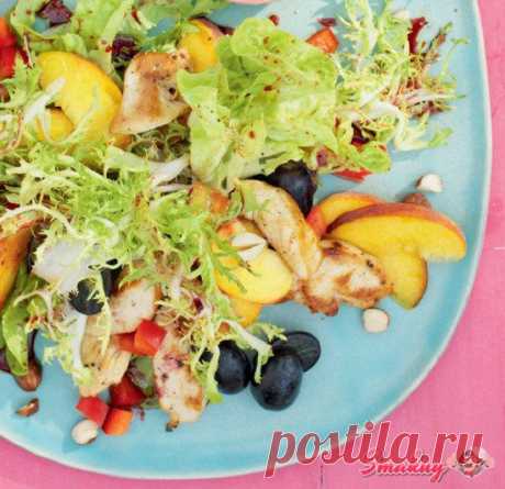 Тандем филе с персиками » Смакуй - кулинарные рецепты со всего света!