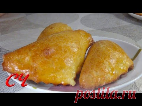 Пирожки из Творожного Теста с  Творогом.Очень Вкусные и Быстрые!!!