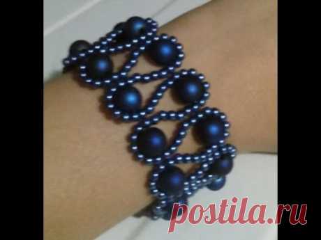 Bracelete de perolas - YouTube