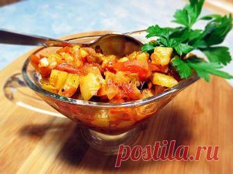Вкусная кабачковая икра на зиму По-грузински, фото Рецепт приготовления вкусной кабачковой икры по грузинским традициям.