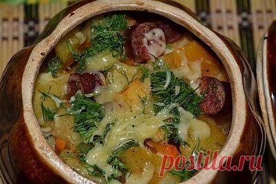Картофель с охотничьими колбасками - ЖУРНАЛ СО ВКУСОМ