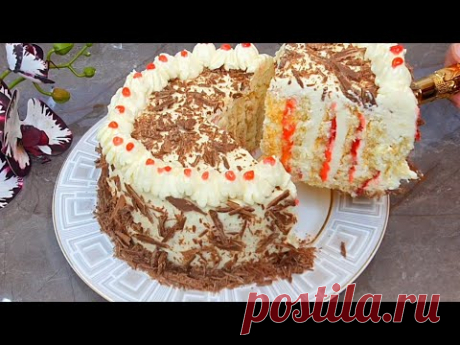 Готовлю уже много лет на продажу.Сымый быстрый торт за 12 минут за 280рублей.ММММ так вкусно 😋