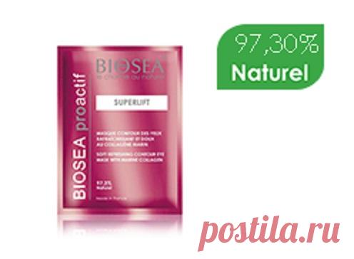 🍀🍀🍀Артикул: 1009
Альгинатная омолаживающая и освежающая лифтинг маска для век с морским коллагеном BIOSEA Proactif

🍀Альгинатная омолаживающая и освежающая лифтинг маска для век с морским коллагеном подходит для самой деликатной и чувствительной области вокруг глаз, повышает барьерную функцию кожи, разглаживает морщины, моментально удаляет темные круги под глазами, стимулирует клеточное обновление, оказывает антиоксидантное действие.