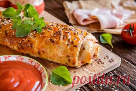 ​Пикантный голландский рулет
