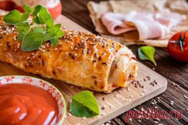 ​Пикантный голландский рулет