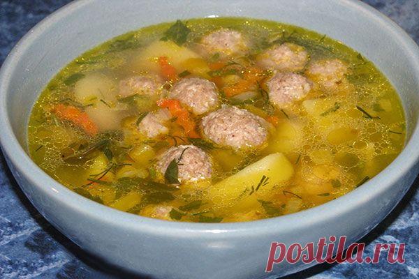 Легкий супчик с фрикадельками | СТРЯПУХА.ru