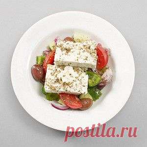 Настоящий греческий салат, пошаговый рецепт с фотографиями – греческая кухня: салаты