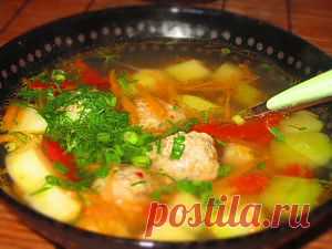 Суп с фрикадельками-рецепты с фото | Самые популярные и самые вкусные рецепты с видео