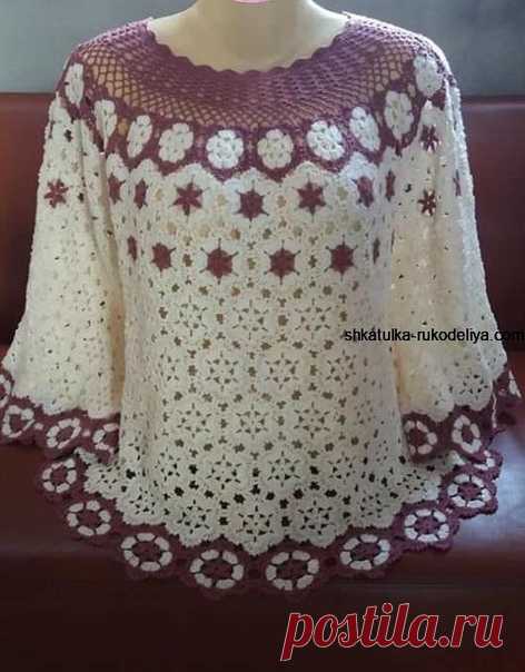 Летняя кофточка мотивами

#вязание_крючком #для_женщин #кофточка #мотивы #схема