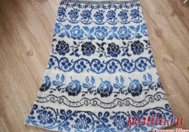 Вяжем красивые гжельские узоры спицами. Схемы. | Всё в жизни связано. | Яндекс Дзен