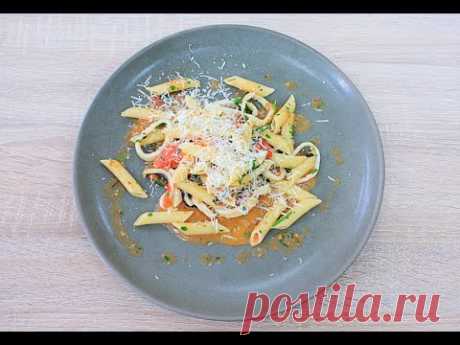 Томатная паста с кальмарами / Tomato Pasta with Calamari