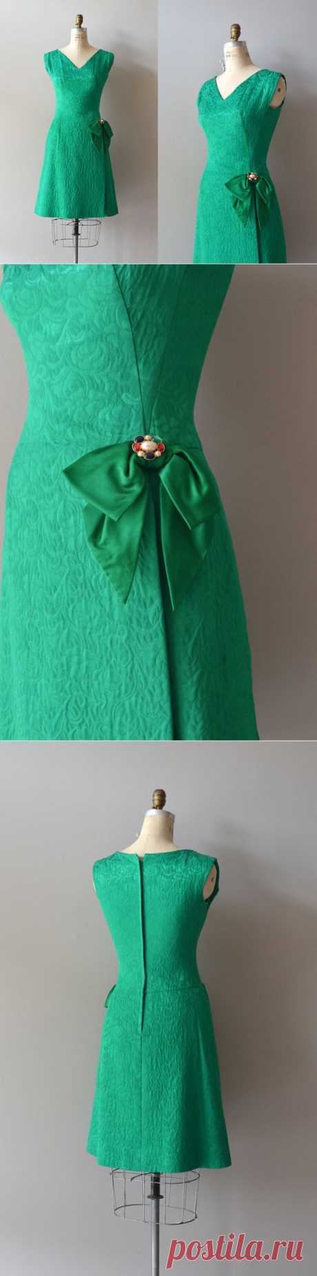 Belvoir dress / jacquard 1960 dress / vintage 60s от DearGolden
