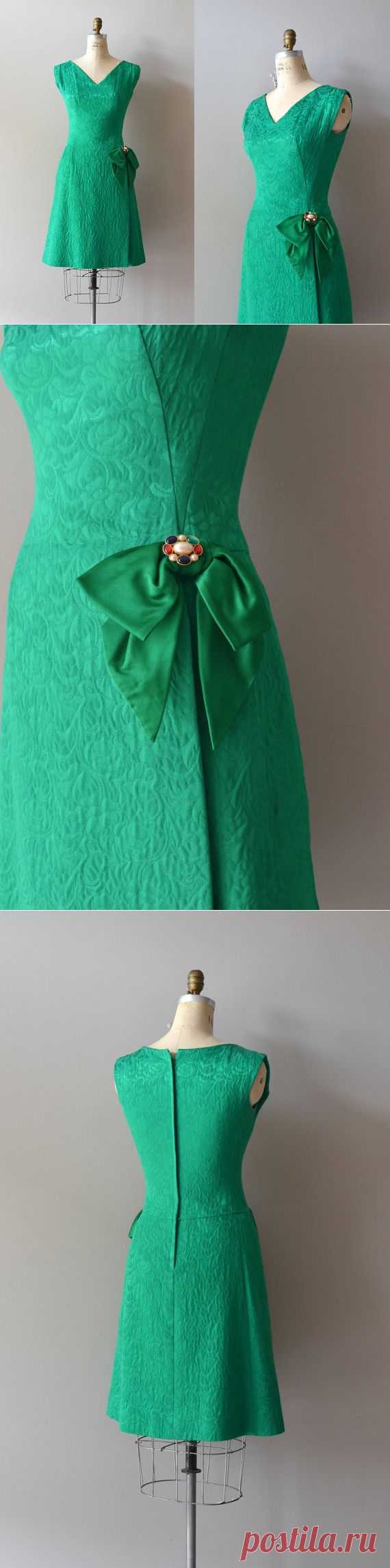 Belvoir dress / jacquard 1960 dress / vintage 60s от DearGolden