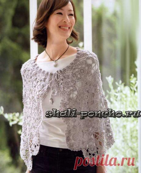 Накидка из мотивов