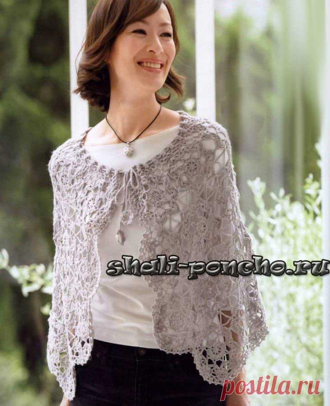 Накидка из мотивов