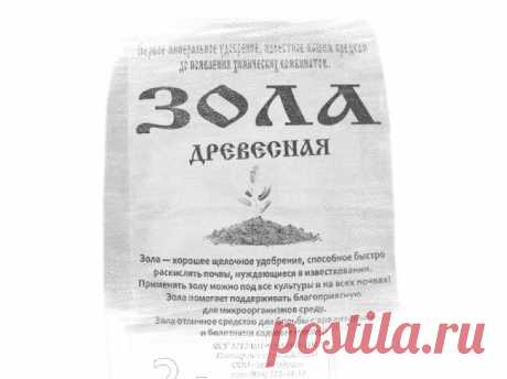 Применение золы: удобрение и средство от вредителей.
