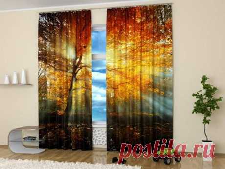 Digital Printing and Colorful Photo Curtains Bringing Modern Art into Interior Decorating