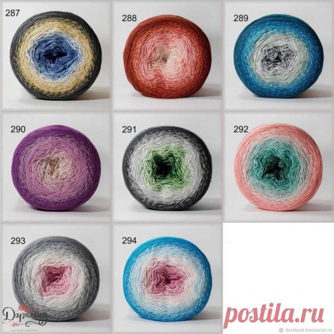 Ярн арт фловерс и ализе ангора голд омбре батик, закупка.