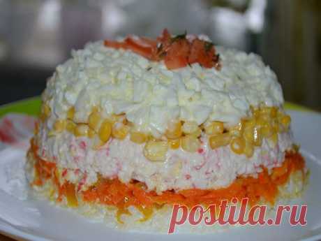 ГОТОВИМСЯ К НОВОМУ ГОДУ!
Салат с крабовым мясом
автор Наташа Чагай
Показать полностью…