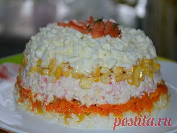 ГОТОВИМСЯ К НОВОМУ ГОДУ!

Салат с крабовым мясом
автор Наташа Чагай

Показать полностью…