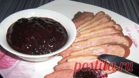 Соус типо аджика из черной смородины к мясу - lublugotovit.me
