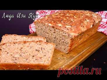 Brotrezept ohne Kneten [SUB] #LudaEasyCook #PositiveCuisine #BreadRecipe
