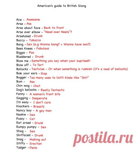 Forum | Learn English | American's Guide to British Slang | Fluent Land