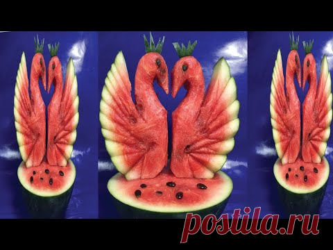 Art an the Bird Carving by watermelon,Heart Bird by Watermelon