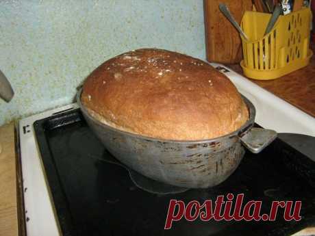 ДОМАШНИЙ ХЛЕБ В ДУХОВКЕ ( АНТИКРИЗИСНЫЙ)
