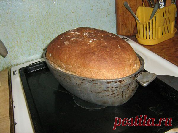 ДОМАШНИЙ ХЛЕБ В ДУХОВКЕ ( АНТИКРИЗИСНЫЙ)