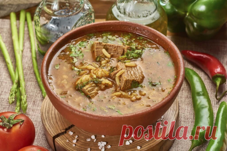 Харчо с говядиной - Пошаговый рецепт с фото своими руками Харчо с говядиной - Простой пошаговый рецепт приготовления в домашних условиях с фото. Харчо с говядиной - Состав, калорийность и ингредиенти вкусного рецепта.
