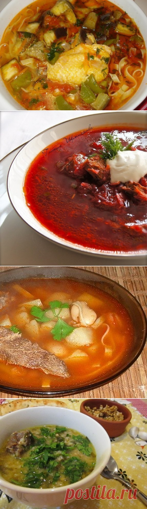 ТОР - 7 Вкусных и горячих первых блюд 🍲