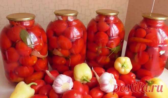 Обалденно вкусные помидоры на зиму! Без заморочек: самый простой рецепт Один из самых простых рецептов консервации помидор на зиму. Для приготовления вам...