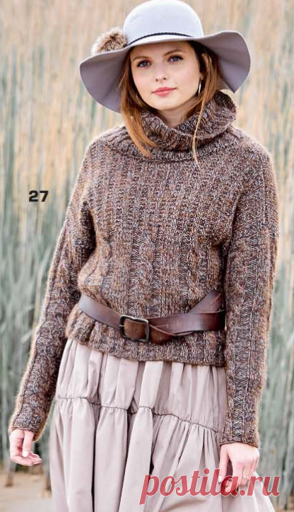Пора утепляться: вязаные вещи из 