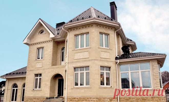 Натуральный камень для отделки фасадов. Ракушечник, известняк, песчяник, доломит.