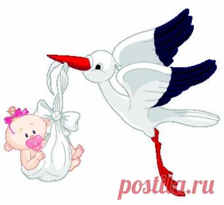 раскраска аист с ребенком - Поиск в Google