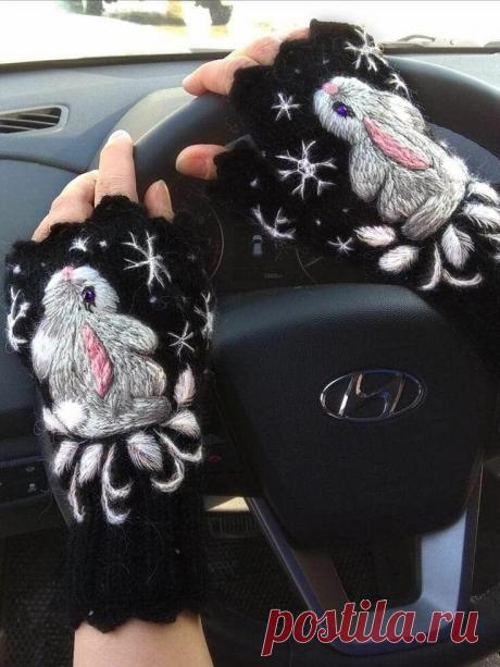 ВЫШИВКА НА ВЯЗАНЫХ ИЗДЕЛИЯХ. Идеи для вдохновения! | Вязание с Irina Bronya | Дзен