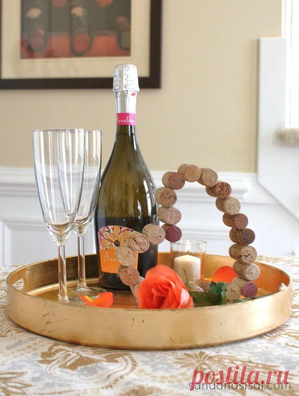 Валентина Корк Сердце - Песок и сизаля