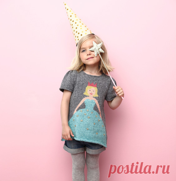 Modèle pull tunique princesse Réalisez le rêve de votre petite fille et aidez la à devenir une véritable princesse avec ce modèle de pull tunique ! Ce pull tunique est tricoté en Laine PHIL SOFT + coloris gris acier, bleu nuage, sorbet, céleri et rose grenadine , et en Fil MYRIADE coloris champagne. Les explications sont données de 2 à 6 ans.Modèle n°01 du mini-catalogue n°661, enfants : 11 créations originales, automne-hiver 2016/2017