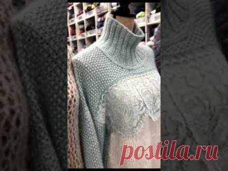 #mint_sweater_triskele Часть 1 - подбор материалов.